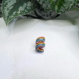 Stacked Colored Open Spiral