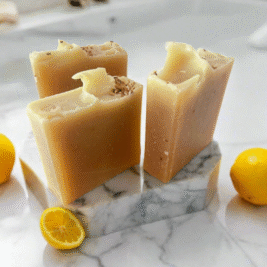 Lemon Honey Pie – Sweet Lemon & Honey Soap | Refreshing & Moisturizing Bar