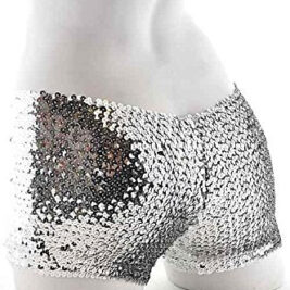 Colored Sequin Shorts
