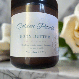 Golden Petals Organic Whipped Body Butter