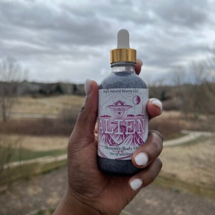 Alien Shimmer Glitter Body Oil 4oz
