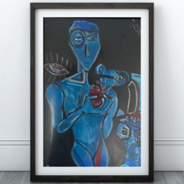 Untitled Canvas Painting 5