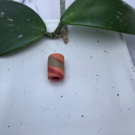 Orange Hues Clay Tube