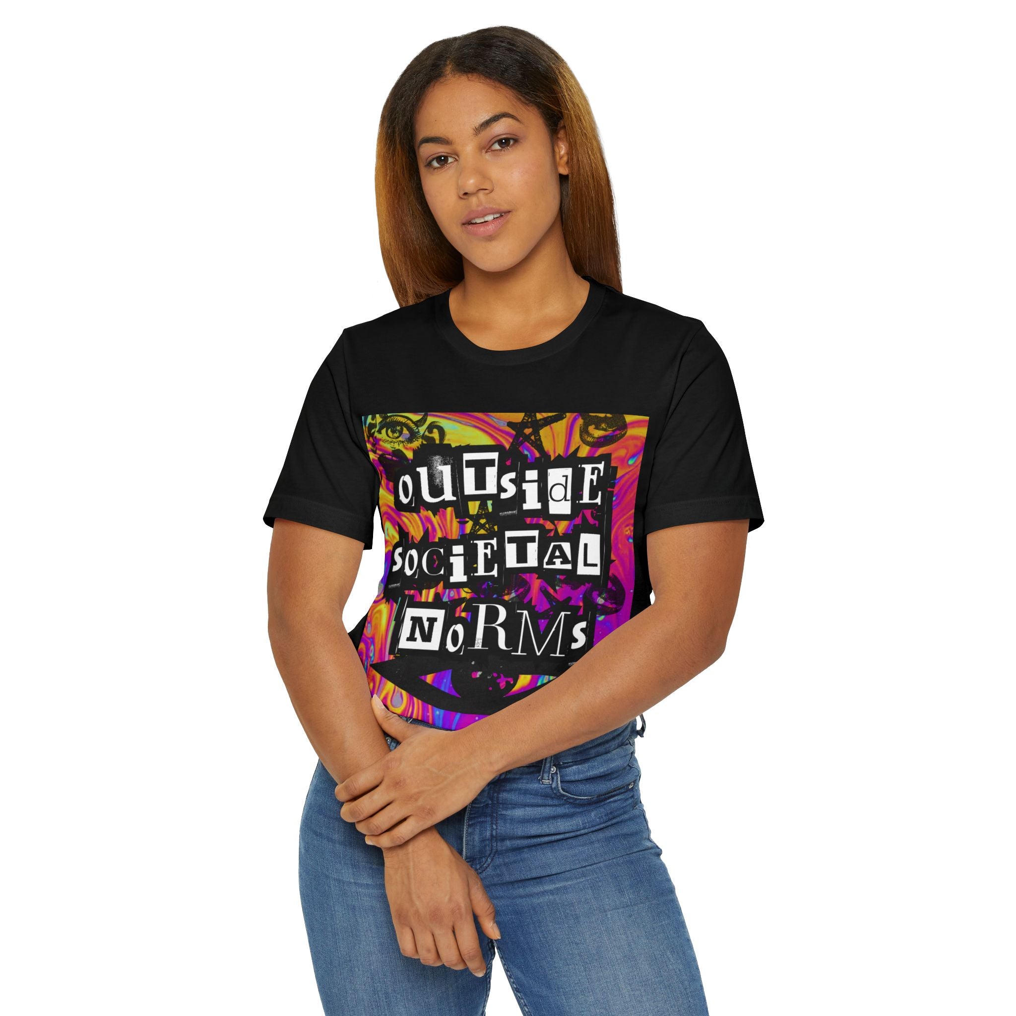 Outside Societal Normalsy T-Shirt - Fashion, Clothes, Men T-Shirts, T-Shirts, Tops (Women)