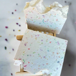Confetti Celebration - Berry Chantilly Cake-Inspired Soap