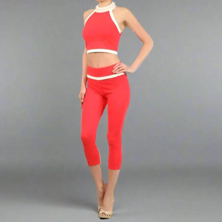 Cropa Pants Set- Prima Dons and Donnas