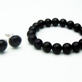 Onyx Cufflink Set