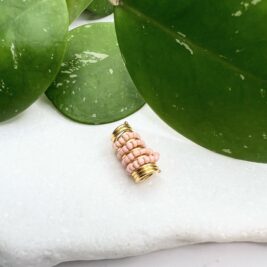 Ellie Wire Loc Jewelry (Blush)