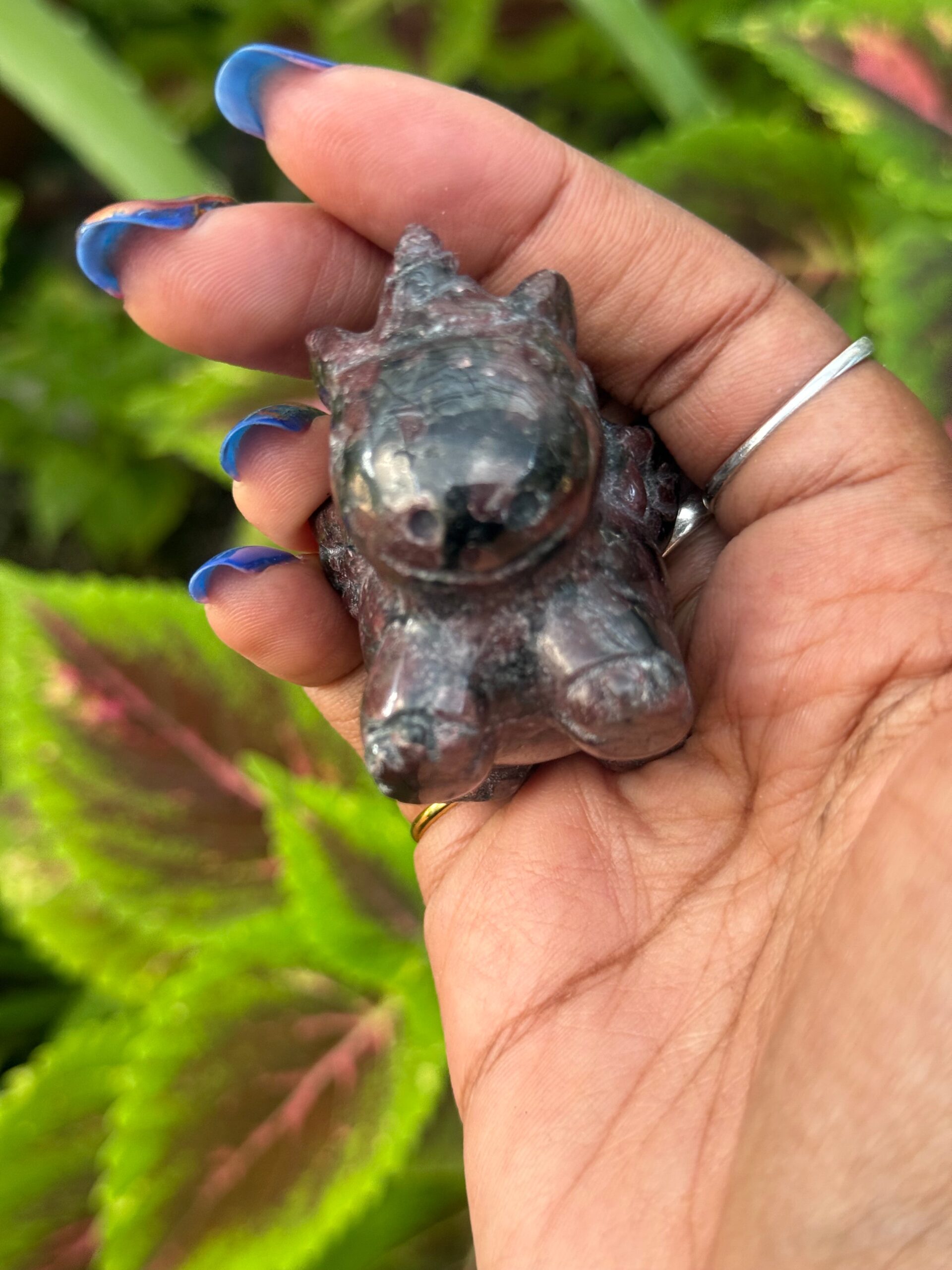 Rhodolite Garnet Baby Unicorn - Spiritual, Crystals - Astrolyszics