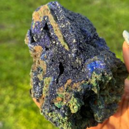 Azurite & Malachite Druzy Specimen