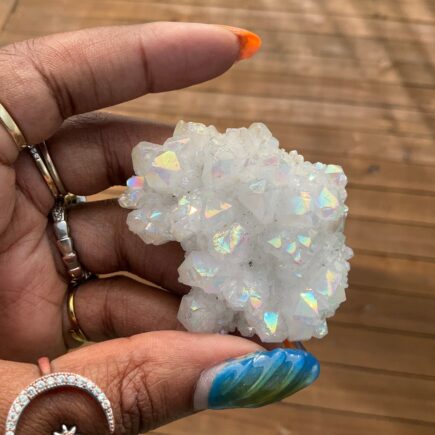 Aura Quartz Cluster - Spiritual, Crystals - Astrolyszics