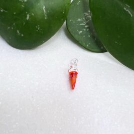 Orange Blend Twistee (micro/sister loc bead)