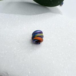 Lime and Orange  Coil (large opening)