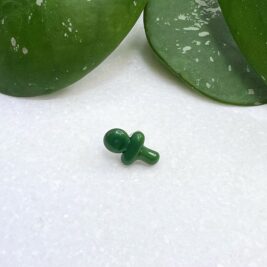 Green Anhk  (micro/sister loc bead)