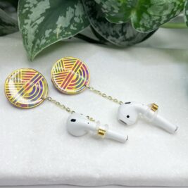 Earbud Earring Holder