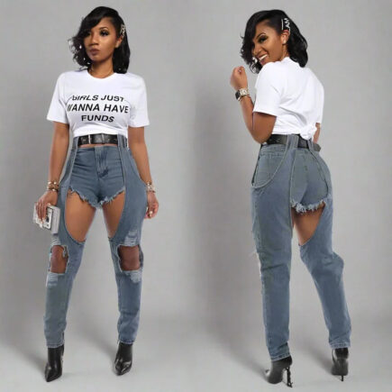 Chao Chap Denim Jeans- Prima Dons and Donnas