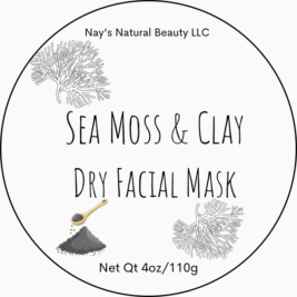 Sea Moss & Clay Dry Facial Mask 4oz