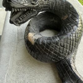 Plum Blossom Jasper Serpent - Transformation & Grounding Guardian