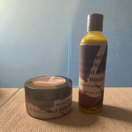 Turmeric and Coconut Milk Body Butter & Body Wash Set
