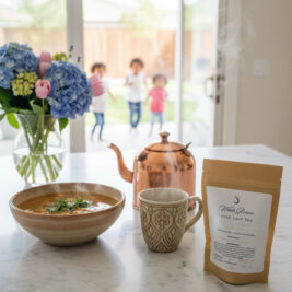 ✨ Womb Restore Herbal Tea- Red Raspberry · Nettles · Red Clover · Cramp Bark  Cramps · Fertility · Hormone Balance · Womb Support