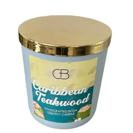 Caribbean Teakwood Soy Candle