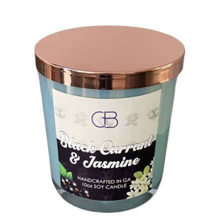 Black Currant & Jasmine Soy Candle
