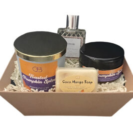 Pumpkin Spice Self-Care Gift Basket