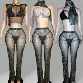 Crystal Stones Pant (Ready to Ship)- Prima Dons and Donnas