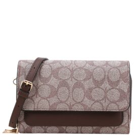 Oval Printed Crossbody Bag