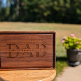 Father's Day "DAD" Cutting Board