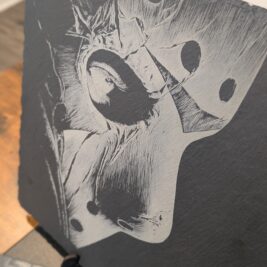 Horror Movie Themed Slate Serving Board