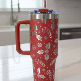 Candy Cane 40oz Tumbler