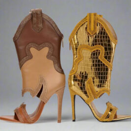 Cowboy Sandals – Comfortable Western Shoes With Durable Rubber Sole