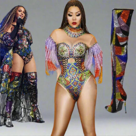 Colorful Custom Bodysuit- Prima Dons and Donnas