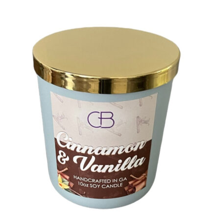 Cinnamon & Vanilla Soy Candle