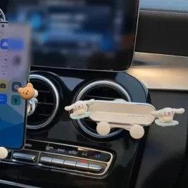 DriveGuard Kawaii Car Phone Holder