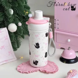 Floral Bow - Thermal Bottle