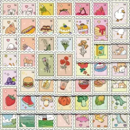 Aesthetic Dreams Stamp Sticker