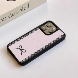 Dotted Elegance iPhone Case