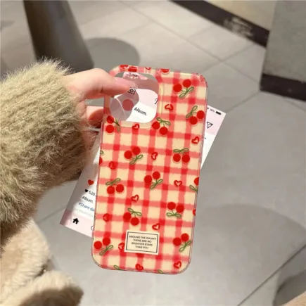 Cherry Picnic iPhone Case