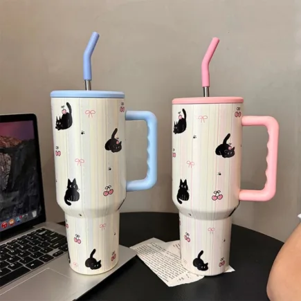 Cat Companion - Large Thermal Tumbler