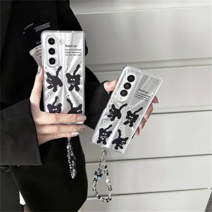 Cosmic Kitty  Z Fold Case