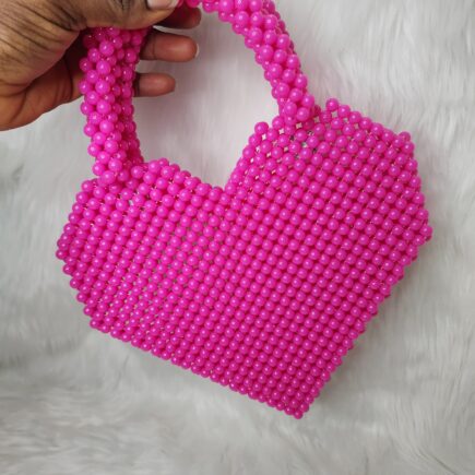 Beaded Heart purse - Unique Fashion Accessory