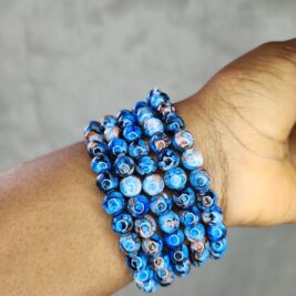 Blue Marble Bracelet