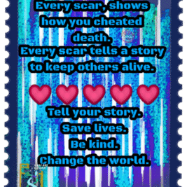 Scar Story Postage Poster