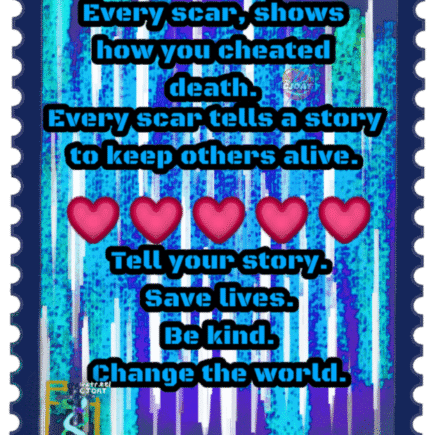 Scar Story Postage Poster