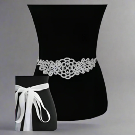 Crystal Tiarra Belt- Prima Dons and Donnas