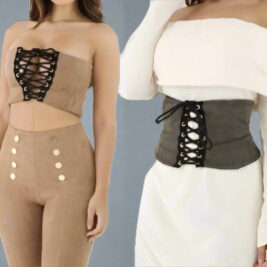 Corset Belt Top- Prima Dons and Donnas