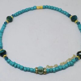 Turquoise anklet