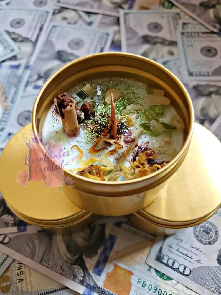Money attraction intention candles - Spiritual, Spiritual Jars - #manifest, #money, #moneycandle, candle, manifestation